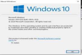 Windows 10 Pro for Workstations Version 2004 MAY 2020 {Gen2}